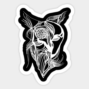 face mask Sticker